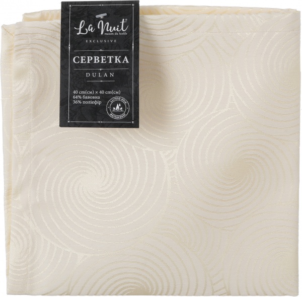 Серветка La Nuit Дуллан 40x40 см 
