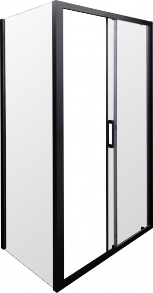Душевое ограждение Alex Baitler LITE BLACK 80х120х200 см R