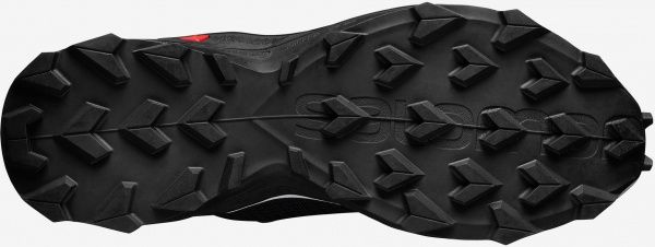 Кросівки Salomon ALPHACROSS BLAST L41104900 р.UK 8,5 чорно-білий