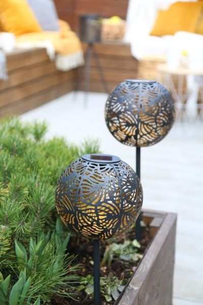 Светильник на солнечной батарее Luxform Samba IP44 черный 26152.000.00 