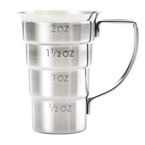 Джиггер ступенчатый с ручкой 2 унции М37108 Bar Fly