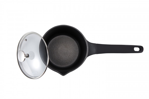 Ківш з кришкою Black Pearl 16 см C01609 Carote