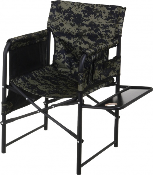 Кресло Vitan Режиссер с полочкой Эконом 25 мм (камуфляж) 840х500х530 см