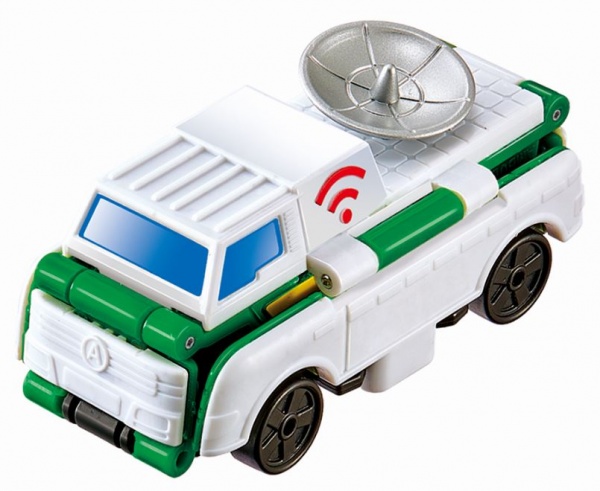 Машинка-трансформер Flip Cars Вантажівка зв'язку та військова швидка допомога EU463875-15