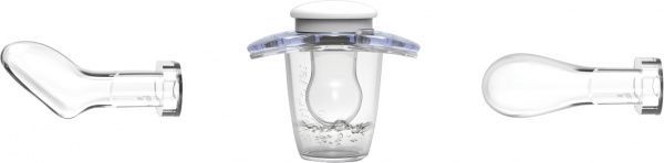 Пустушка ортодонтична Nuvita Air 0м + 2 шт. NV7060Girl