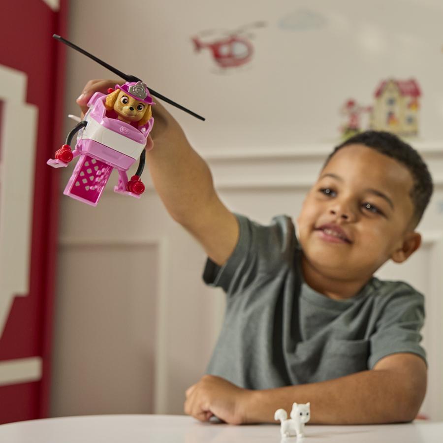 Игровой набор Spin Master Щенячий патруль: большой спасательный вертолет с водителем Скай SM97236/6072661