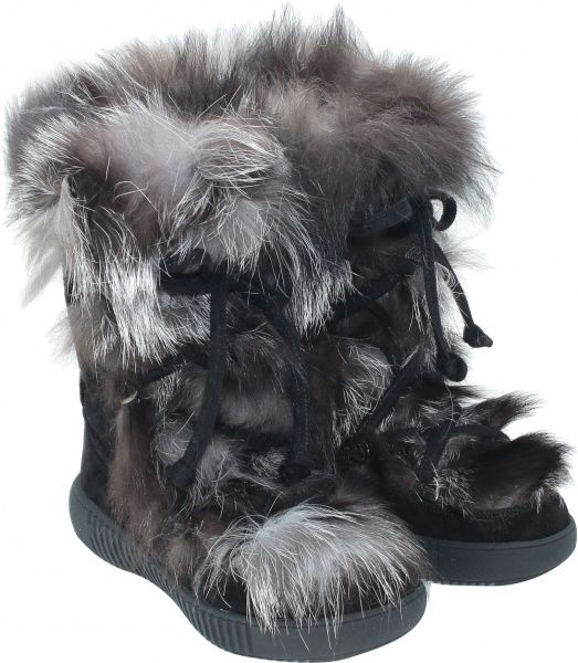 Черевики Oscar Winter Footwer Black-Silver р. 38 чорний
