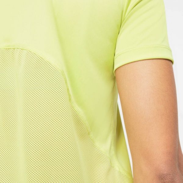 Футболка Nike W NK MILER TOP SS AJ8121-367 XS салатовий