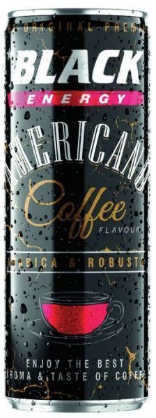 Энергетик Black Energy Americano Coffee 250 мл 