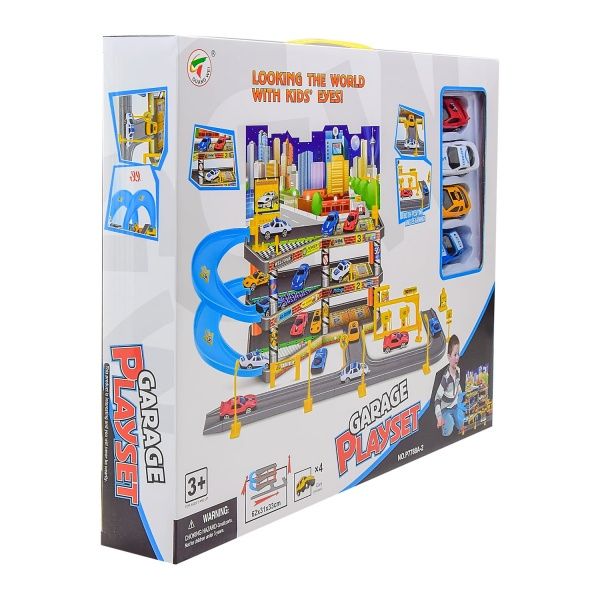 Игровой набор Паркинг, 2 машинки P7688A-2