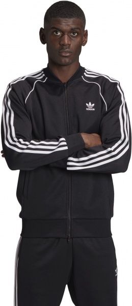 Джемпер Adidas SST TT P BLUE GF0198 р. 2XL чорний