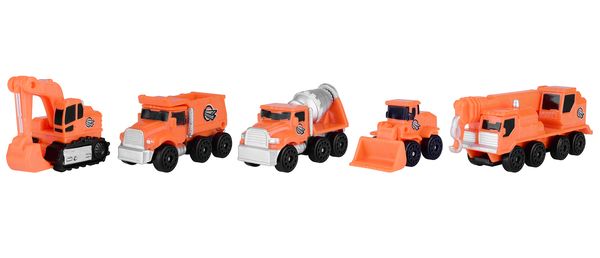 Игрушечный набор Micro Machines MICROMACHINES Строительная бригада (5 шт.) W2 6626757