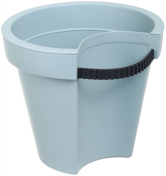 Горщик для квітів 235х210 мм круглий бірюзовий 