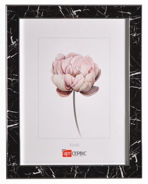 Рамка для фото Арт-Сервіс ЭА-01752 30х40 см белый с серебристым 