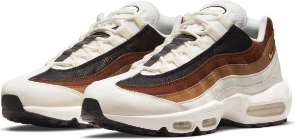 Кроссовки Nike AIR MAX 95 DB0250-100 р.US 10 бело-коричневый