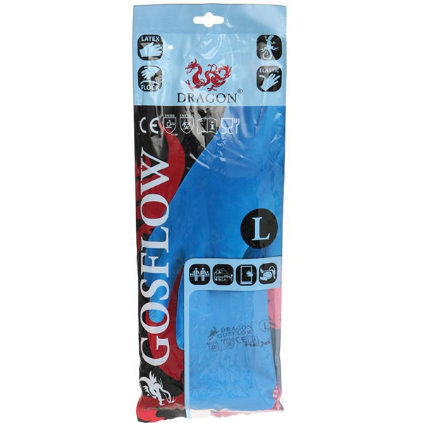 Перчатки Reis с покрытием латекс L (9) GOSFLOW - L