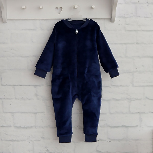 Ромпер унисекс Blanka р.74 синий 110080 