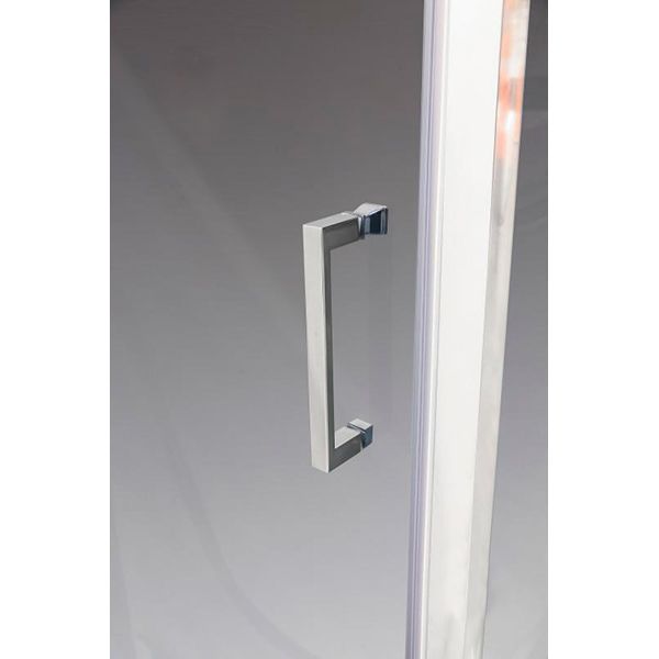 Душевая кабина ScandiSPA Fortuna JY159G 90x90x190 профиль хром, стекло графит