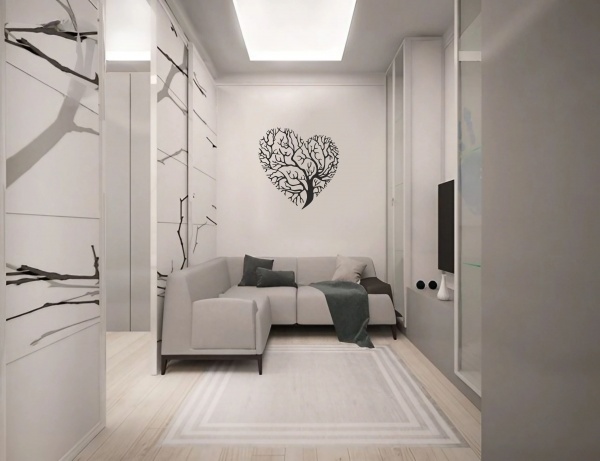 Панно декоративное STEEL CHARACTER 54x53 см черный 