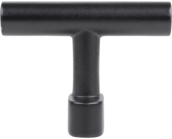 Меблева ручка 36311 16 мм чорний матовий Ferro Fiori L 0580.16