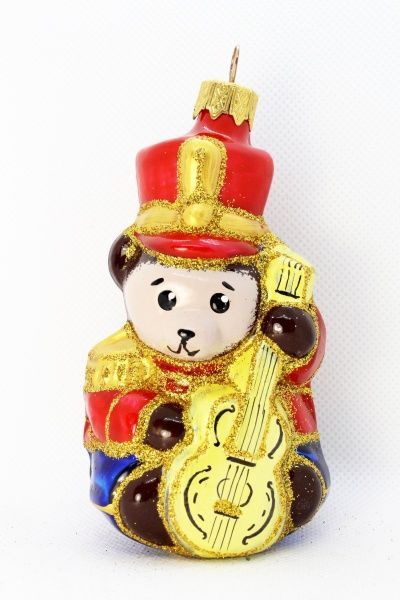 Набор елочных игрушек Мишки d80 мм 10 см 6 шт./уп. 