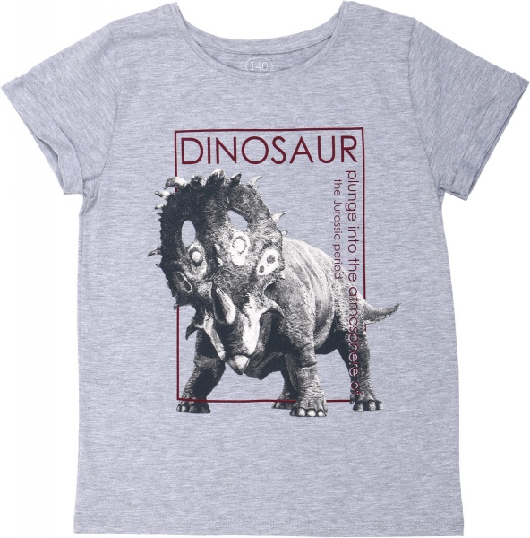 Футболка для мальчика Фламинго 807-416 р.128 меланж 