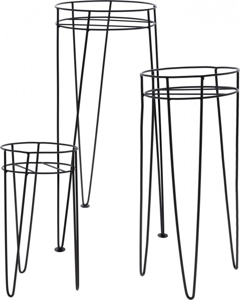 Подставка для растений 49 см черный 