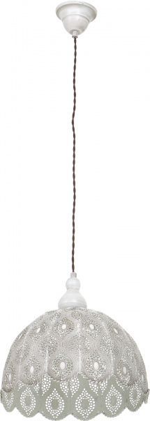 Люстра подвесная Eglo Talbot 2 1x60 Вт E27 белый 