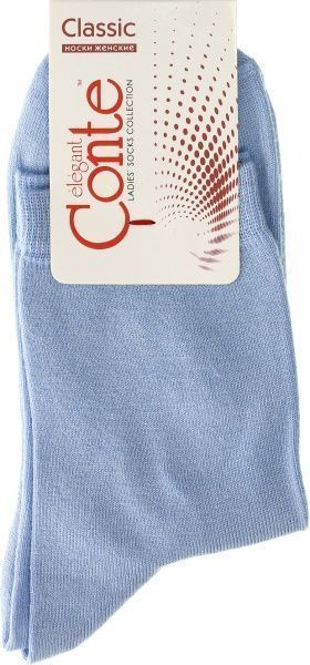 Шкарпетки жіночі Conte Classic р. 25 блакитний 13С-64СП 