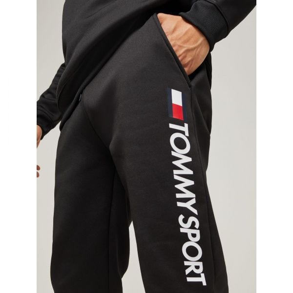 Брюки Tommy Hilfiger FLEECE HBR LOGO JOGGER S20S200189003 р. S черный