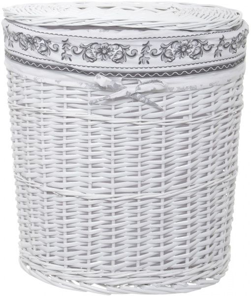 Корзина плетеная с текстилем 44х30х48 см HQ13-53CD-2 