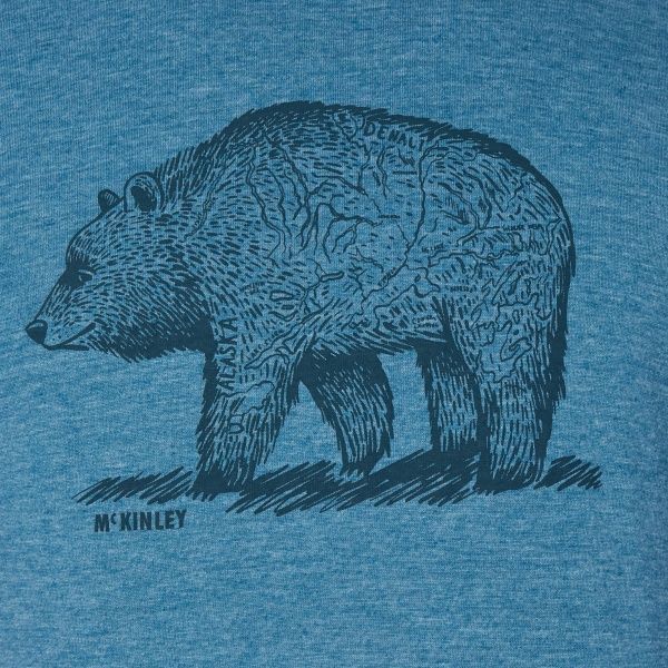 Футболка McKinley Kimo ux 302452-908911 2XL бірюзовий