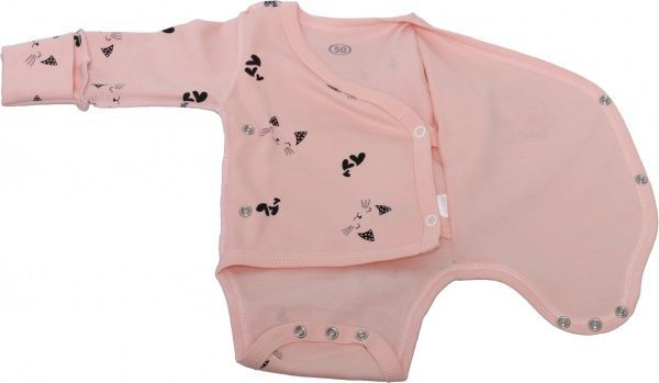 Комплект детской одежды Фламинго персиковый р.50 433-222 