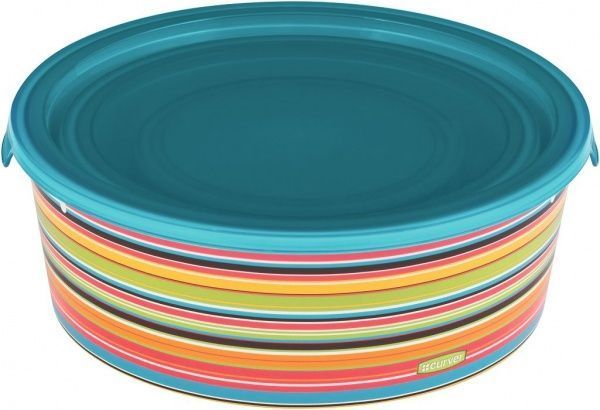 Контейнер для пищевых продуктов с крышкой Deco Chef 2,0 л полоски Curver