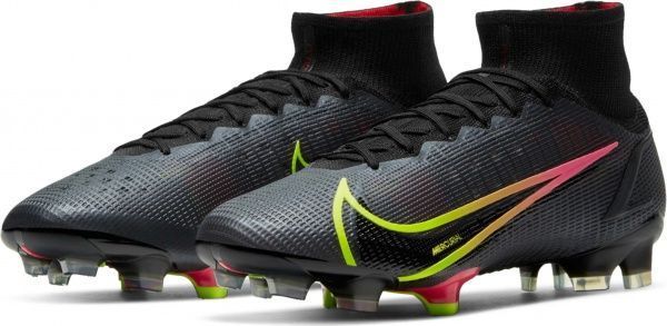 Бутсы Nike SUPERFLY 8 ELITE FG CV0958-090 р. US 7 черный