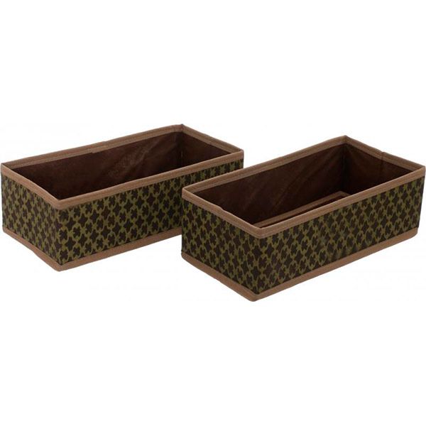 Набір органайзерів складаний Vivendi 51404778 Brown 2 шт. 90x140x290 мм