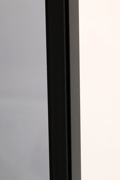 Огородження душове EGO Wave Black 900х900х2000 мм 