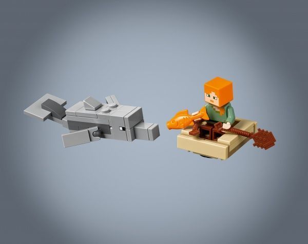 Конструктор LEGO Minecraft Приключения на пиратском корабле 21152