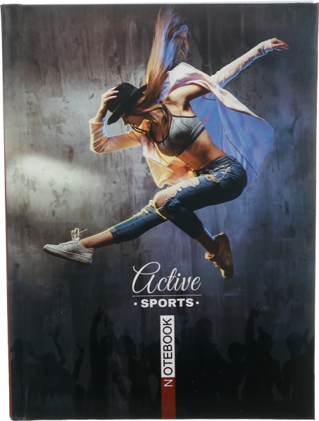 Блокнот Sports А5 80 листов Optima