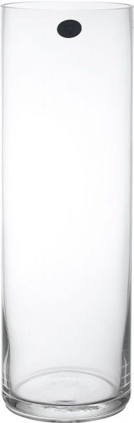 Ваза стеклянная прозрачная Цилиндр 100х300 мм