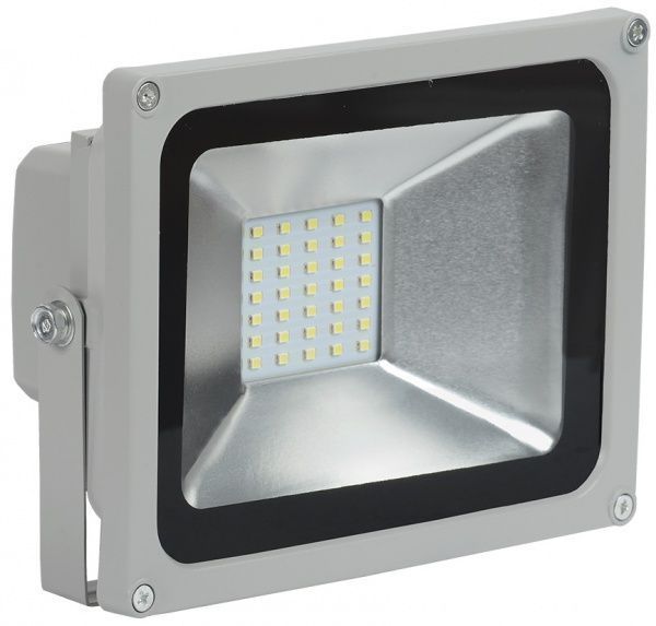 Прожектор IEK СДО 05-20 6500 K LED 20 Вт IP65 серый 