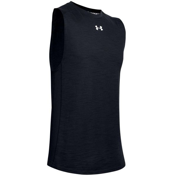Майка Under Armour Charged Cotton Tank 1351556-001 S чорний