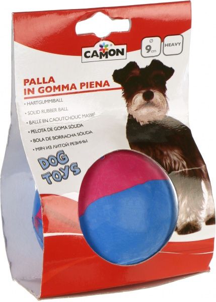 Игрушка для собак Camon Мяч №2 из литой резины d9 см