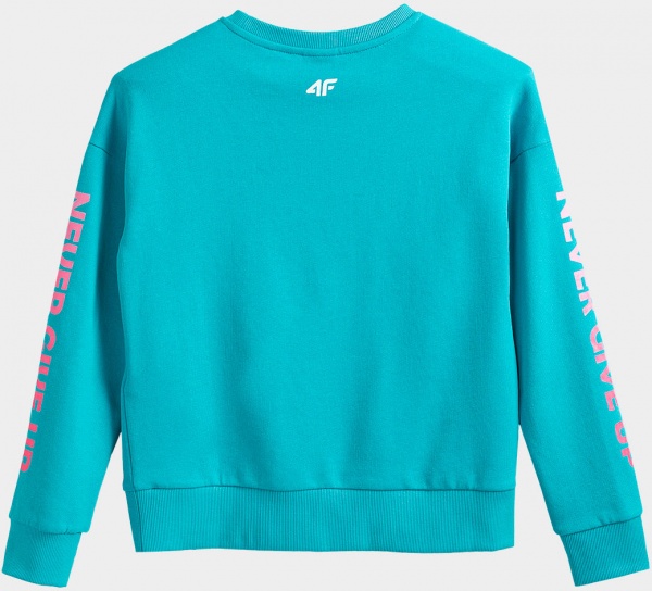 Світшот 4F HJZ21-JTSDL001A-33S р. 152 бірюзовий