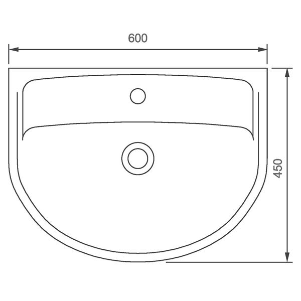 Умывальник Colombo Статус 60