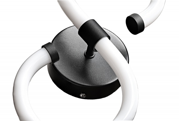 Бра Berger 1x16 Вт чорний 7004-WL-16 Black 