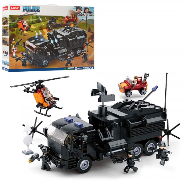 Конструктор Sluban Police Штаб полицейских сил M38-B0773