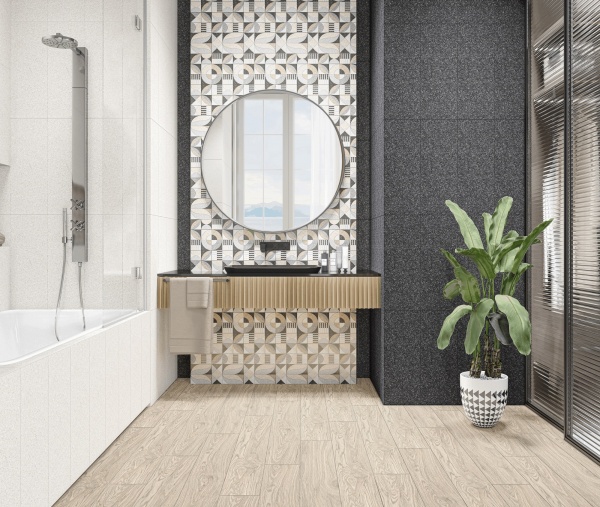 Плитка InterCerama Matrix світлий (малюнок) 2360 /242 021-1 23x60 