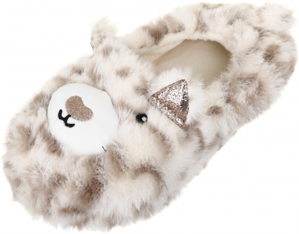 Капці для дівчаток HW з аркою Лама р.38 коричневий NULL