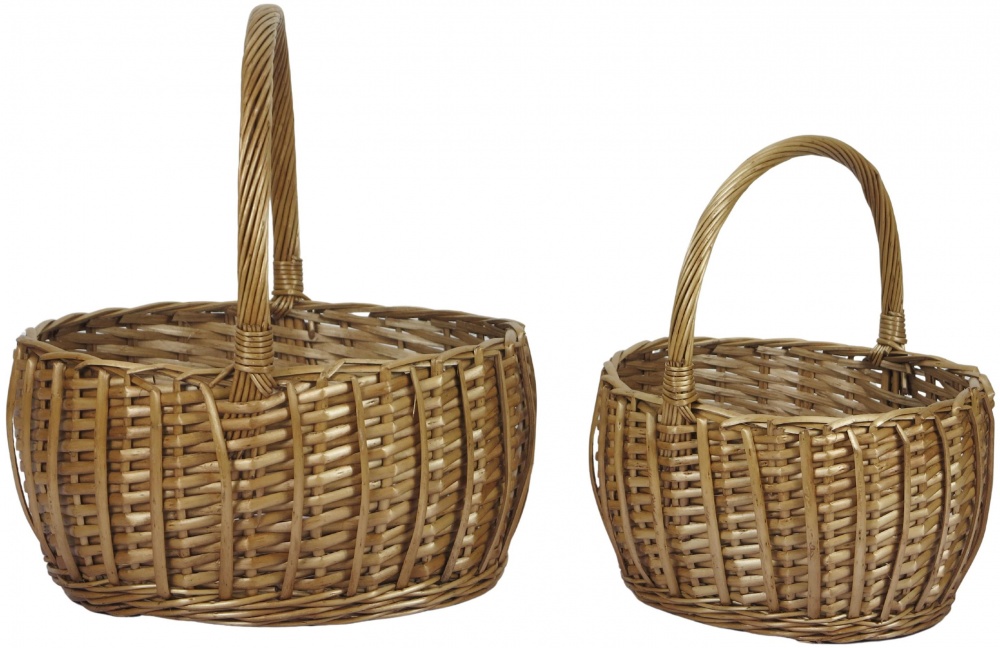 Кошик плетений 37х31х19/41 см Basket25-2-1